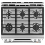CCGS750P2MS1 - RANGES - Café - Gas - Stainless Steel - Open Box - BonPrix Électroménagers