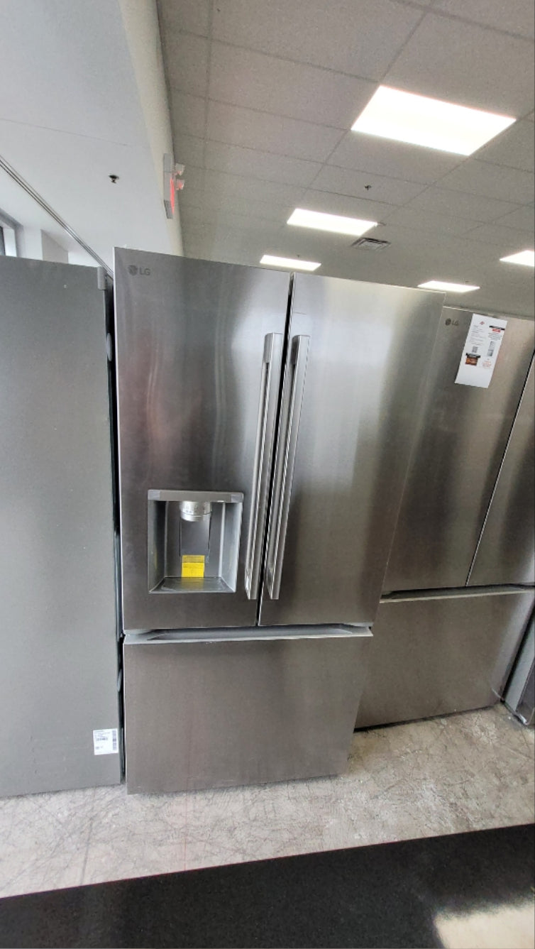 LF25H6330S - REFRIGERATORS - LG - French 3-Door - Stainless Steel - Open Box