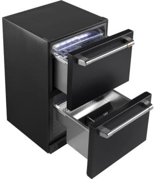 CDE06RP3ND1 - REFRIGERATORS - Café - Compact - Black Stainless - Open Box - BonPrix Électroménagers