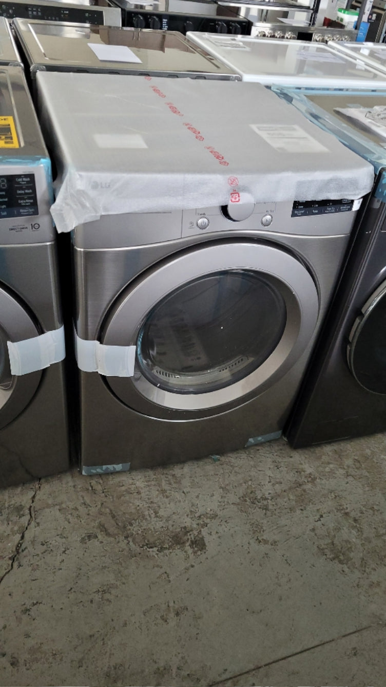 DLE3400V - SÉCHEUSES - LG - Électrique - Acier inoxydable Noir - Boîte Ouverte