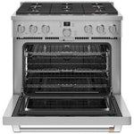 CGY366P2TS1 - RANGES - Café - Gas - Stainless Steel - Open Box - BonPrix Électroménagers