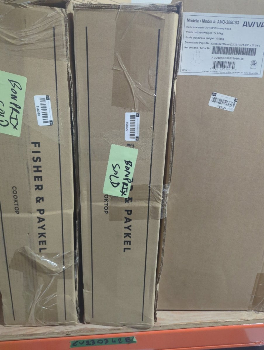 CI365DTTB1 - COOKTOPS - Fisher & Paykel - Induction - Black - Open Box - BonPrix Électroménagers