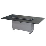 Cinetico Smart Dining Table, Midnight Marble, 5.3 cu.ft fridge and freezer with Bluetooth control - BonPrix Électroménagers