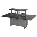 Cinetico Smart Dining Table, Midnight Marble, 5.3 cu.ft fridge and freezer with Bluetooth control - BonPrix Électroménagers
