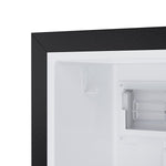 Cristallo 15 Inch Freestanding/Undercounter Ice maker, 66.1 lbs Chewable nugget, 8 kg / 17.6 lbs of ice storage, Black - BonPrix Électroménagers