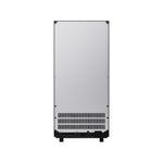 Cristallo 15 Inch Freestanding/Undercounter Ice maker, 66.1 lbs Chewable nugget, 8 kg / 17.6 lbs of ice storage, Black - BonPrix Électroménagers