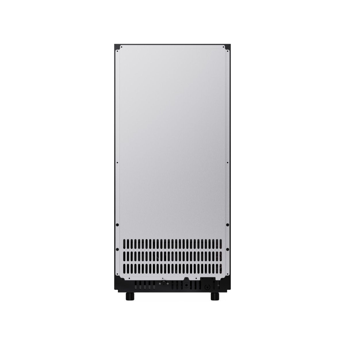 Cristallo 15 Inch Freestanding/Undercounter Ice maker, 66.1 lbs Chewable nugget, 8 kg / 17.6 lbs of ice storage, Black - BonPrix Électroménagers