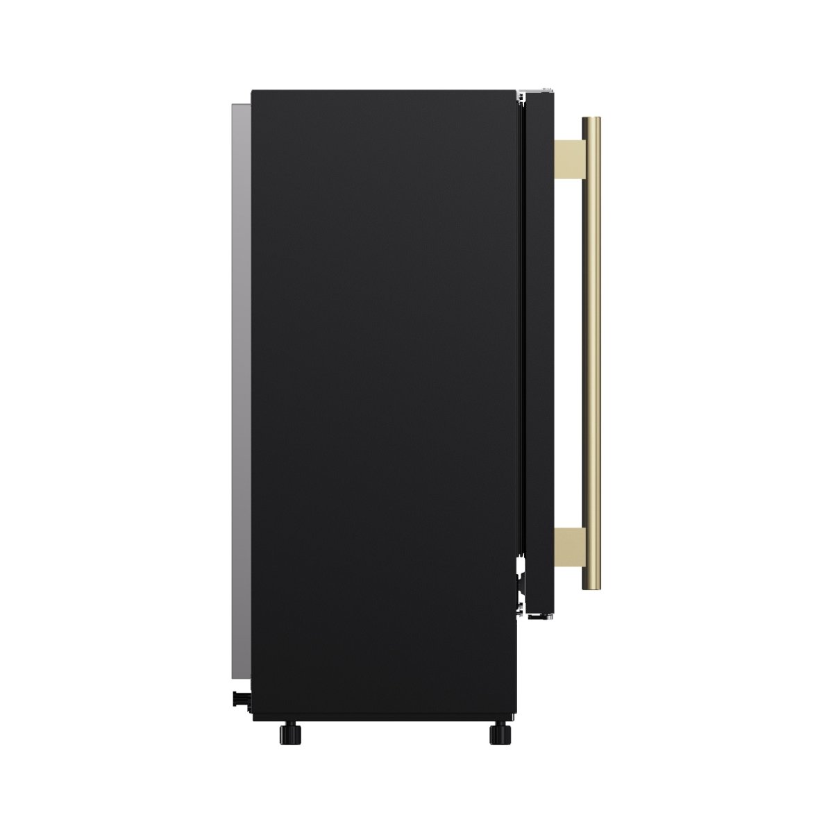 Cristallo 15 Inch Freestanding/Undercounter Ice maker, 66.1 lbs Chewable nugget, 8 kg / 17.6 lbs of ice storage, Black - BonPrix Électroménagers
