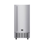 Cristallo 15 Inch Freestanding/Undercounter Ice maker, 66.1 lbs Chewable nugget, 8 kg / 17.6 lbs of ice storage, Stainless steel - BonPrix Électroménagers