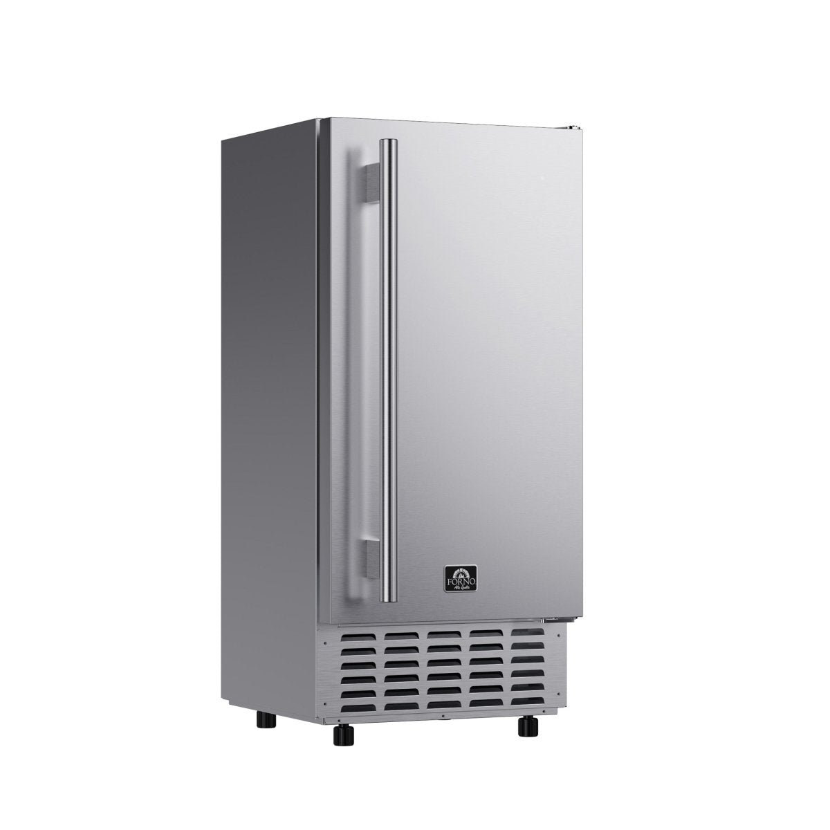 Cristallo 15 Inch Freestanding/Undercounter Ice maker, 66.1 lbs Chewable nugget, 8 kg / 17.6 lbs of ice storage, Stainless steel - BonPrix Électroménagers