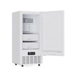 Cristallo 15 Inch Freestanding/Undercounter Ice maker, 66.1 lbs Chewable nugget, 8 kg / 17.6 lbs of ice storage, White - BonPrix Électroménagers