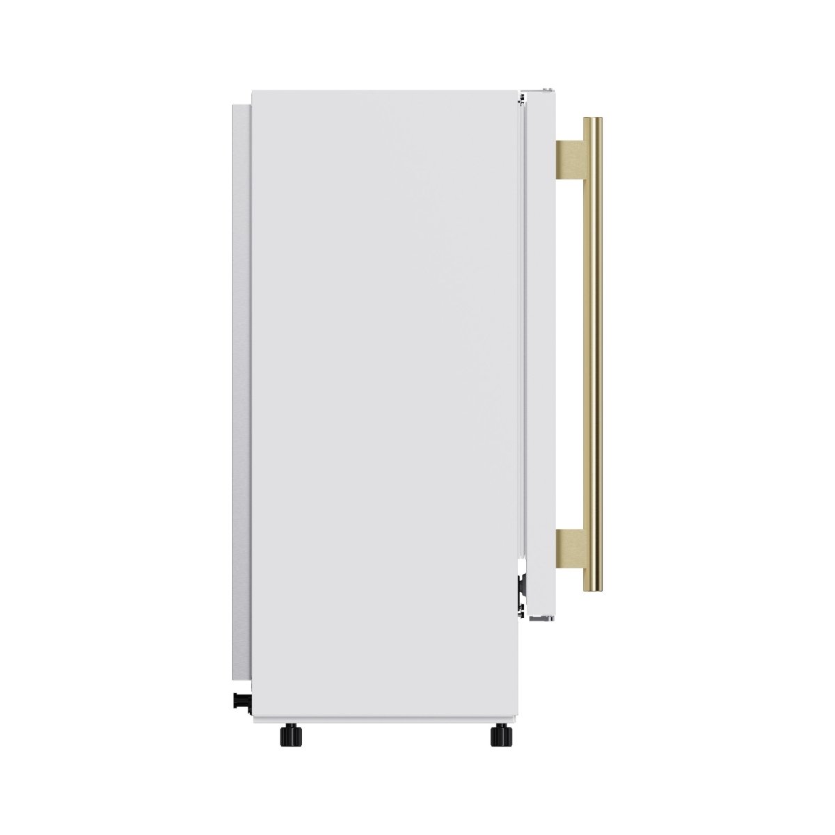Cristallo 15 Inch Freestanding/Undercounter Ice maker, 66.1 lbs Chewable nugget, 8 kg / 17.6 lbs of ice storage, White - BonPrix Électroménagers