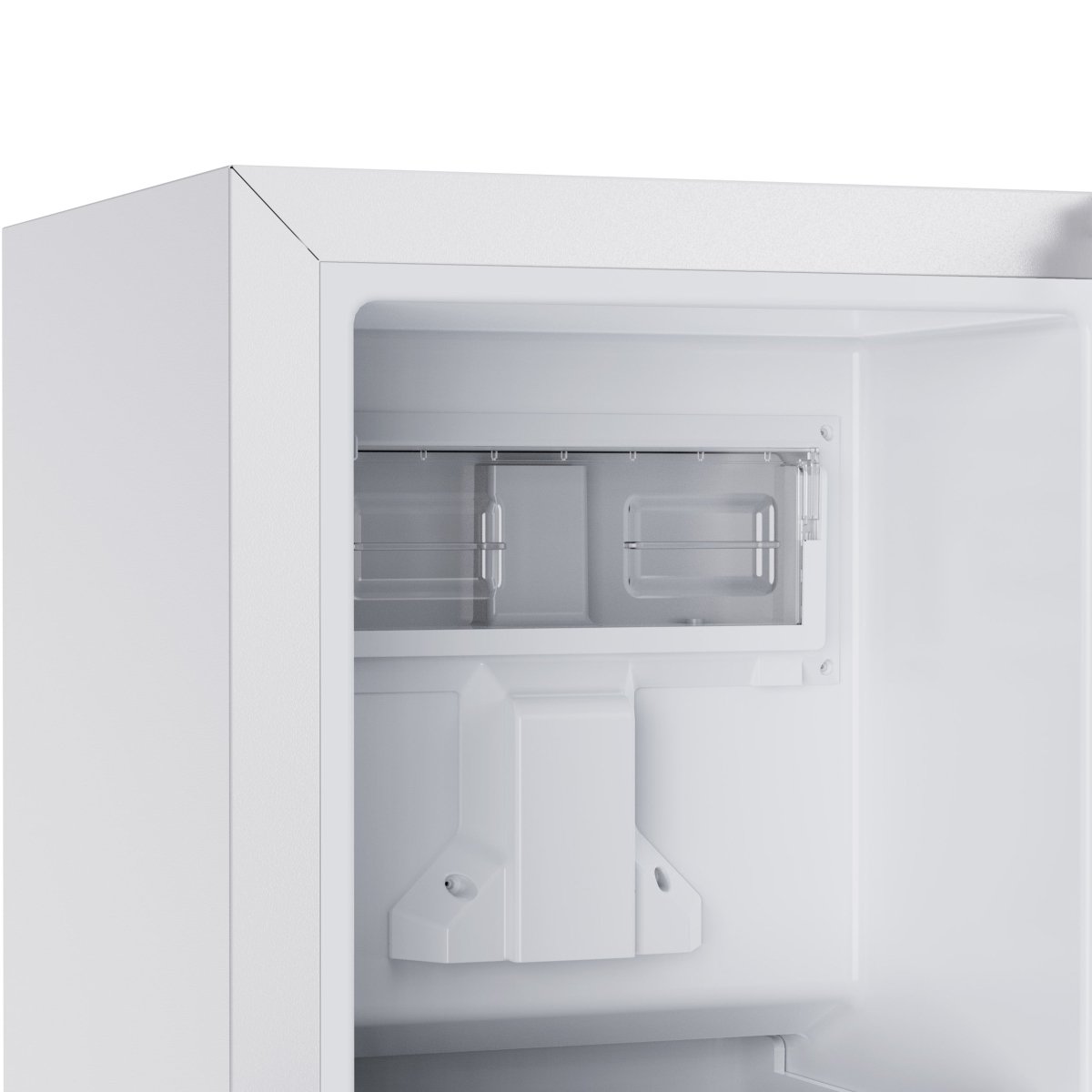 Cristallo 15 Inch Freestanding/Undercounter Ice maker, 66.1 lbs Chewable nugget, 8 kg / 17.6 lbs of ice storage, White - BonPrix Électroménagers