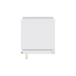 Cristallo 15 Inch Freestanding/Undercounter Ice maker, 66.1 lbs Chewable nugget, 8 kg / 17.6 lbs of ice storage, White - BonPrix Électroménagers