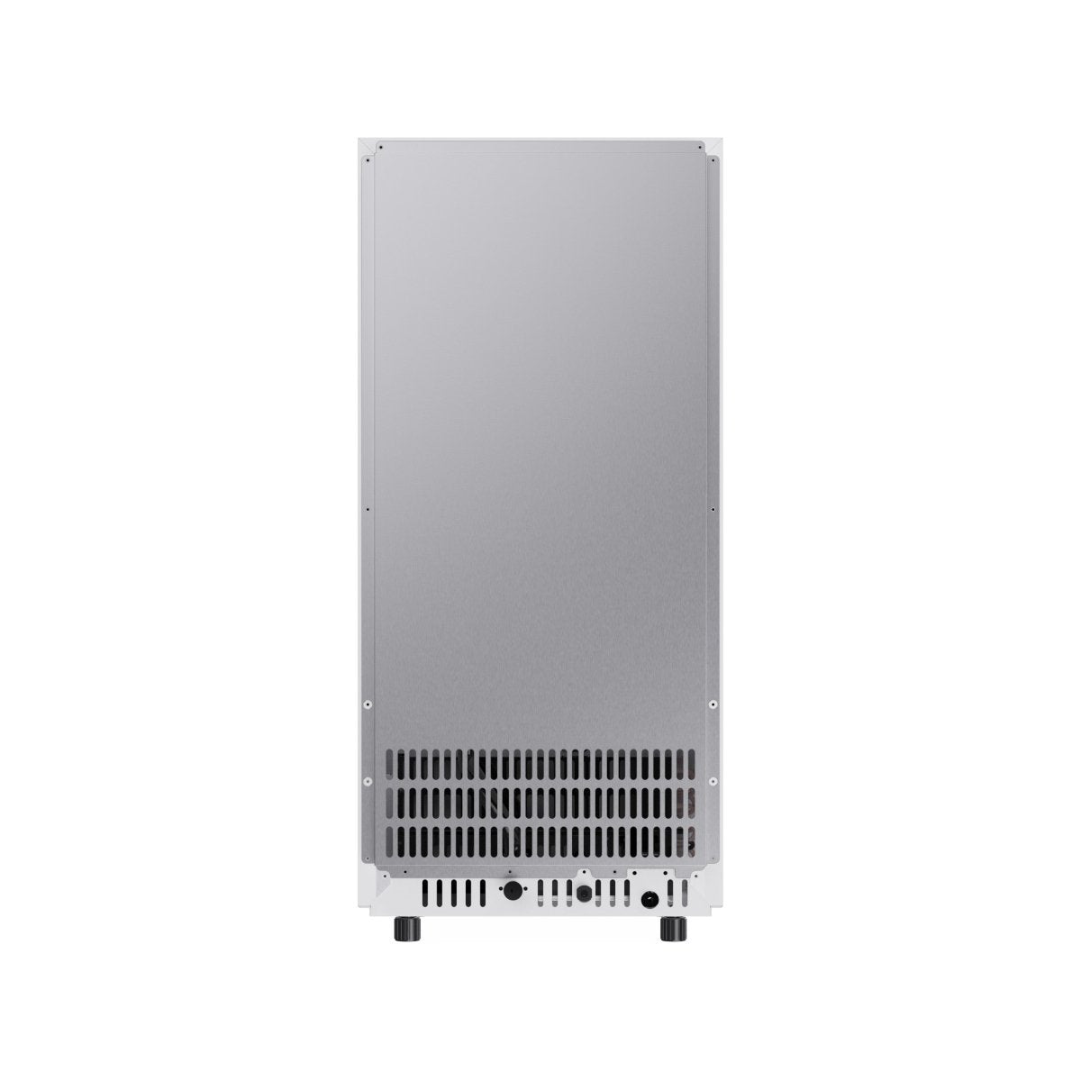 Cristallo 15 Inch Freestanding/Undercounter Ice maker, 66.1 lbs Chewable nugget, 8 kg / 17.6 lbs of ice storage, White - BonPrix Électroménagers