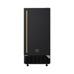 Cristallo 15 Inch Freestanding/Undercounter Ice maker, 79.4 lbs Cubed Ice daily, 12 kg / 26.5 lbs ice bin, Black - BonPrix Électroménagers