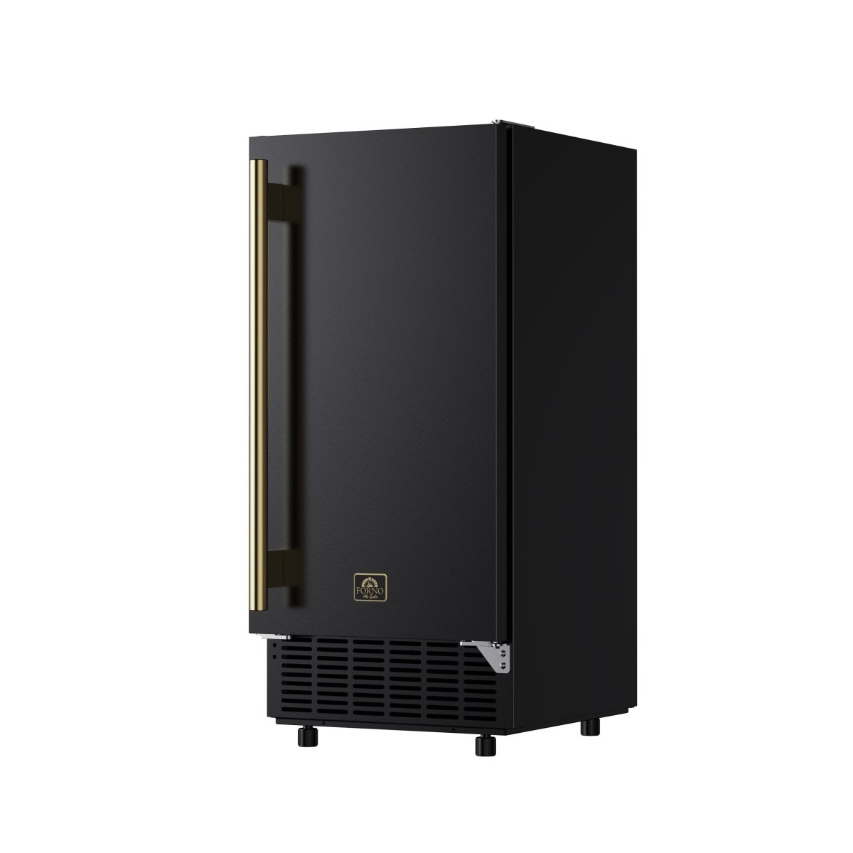 Cristallo 15 Inch Freestanding/Undercounter Ice maker, 79.4 lbs Cubed Ice daily, 12 kg / 26.5 lbs ice bin, Black - BonPrix Électroménagers