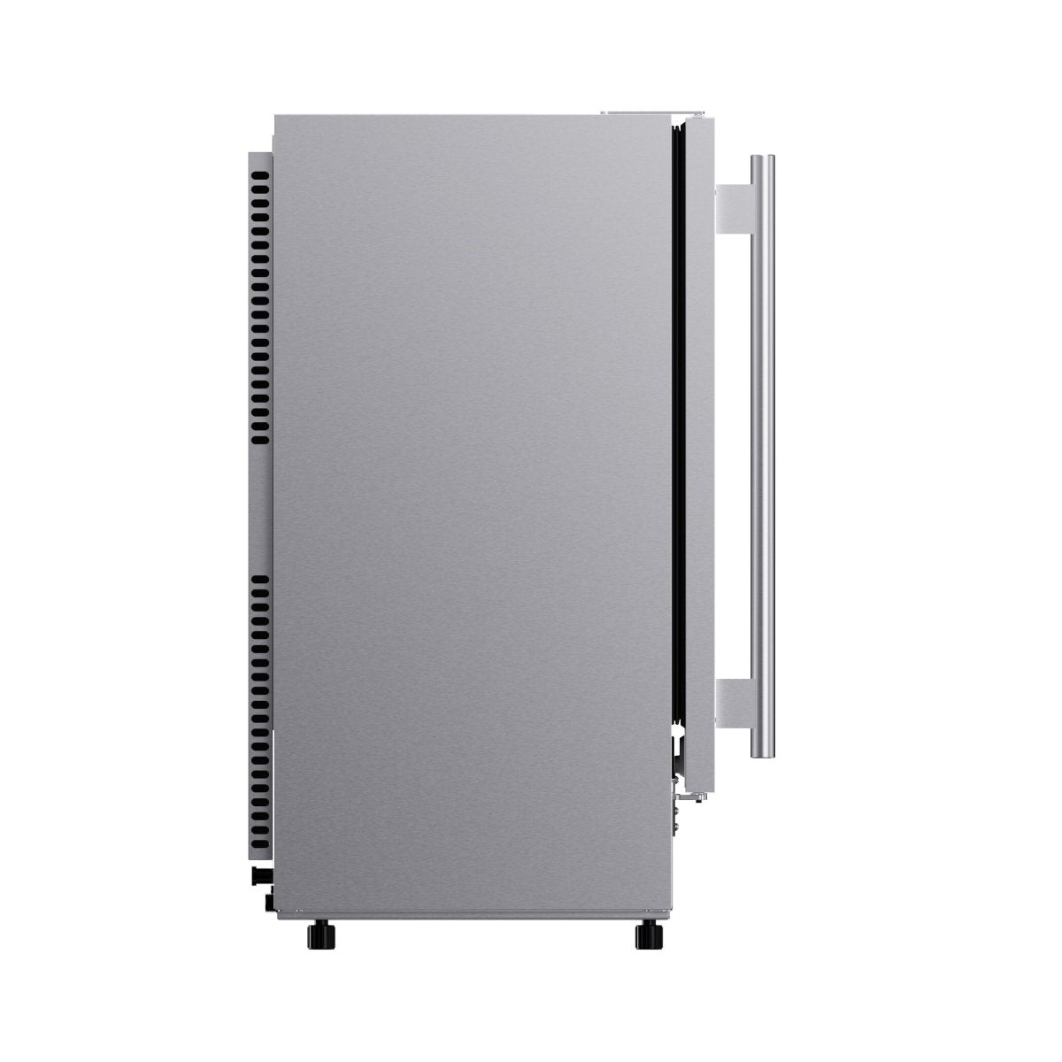 Cristallo 15 Inch Freestanding/Undercounter Ice maker, 79.4 lbs Cubed Ice daily, 12 kg / 26.5 lbs ice bin, Stainless steel - BonPrix Électroménagers
