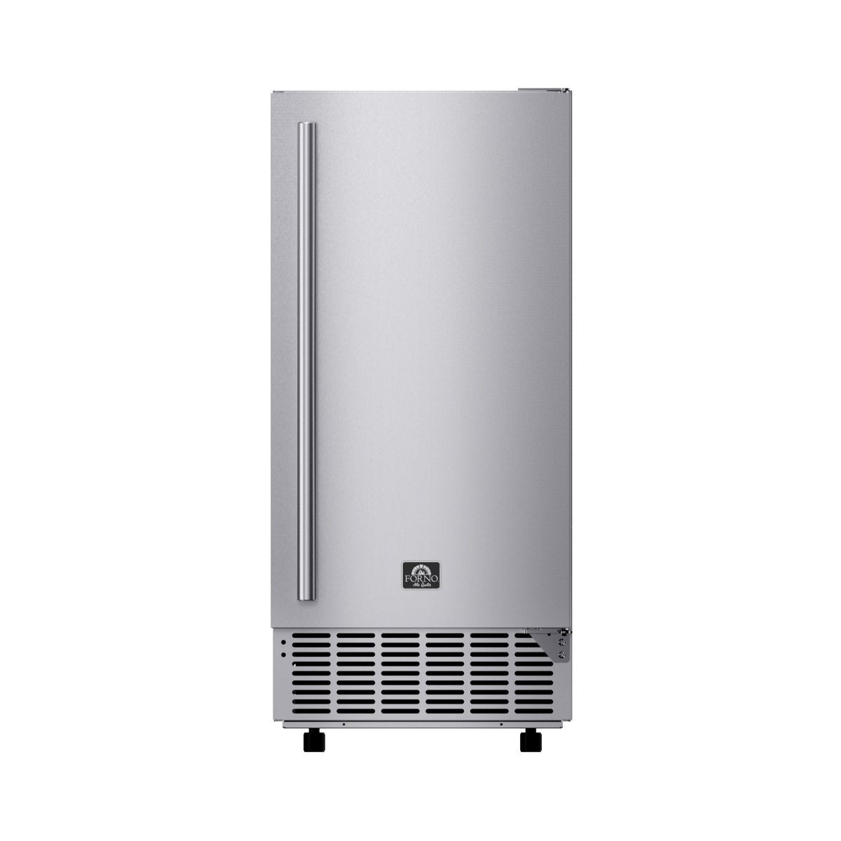 Cristallo 15 Inch Freestanding/Undercounter Ice maker, 79.4 lbs Cubed Ice daily, 12 kg / 26.5 lbs ice bin, Stainless steel - BonPrix Électroménagers