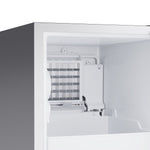 Cristallo 15 Inch Freestanding/Undercounter Ice maker, 79.4 lbs Cubed Ice daily, 12 kg / 26.5 lbs ice bin, Stainless steel - BonPrix Électroménagers