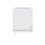 Cristallo 15 Inch Freestanding/Undercounter Ice maker, 79.4 lbs Cubed Ice daily, 12 kg / 26.5 lbs ice bin, White - BonPrix Électroménagers