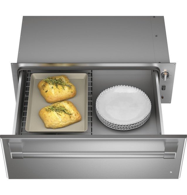 CTW900P2PS1 - WARMING DRAWER - GE CAFE - Stainless Steel - Open Box - BonPrix Électroménagers