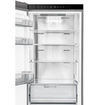 Custodia 24" Bottom Freezer, 10.3 cf., Left Swing, Ice Maker, Total No frost, Stainless Steel handles - BonPrix Électroménagers