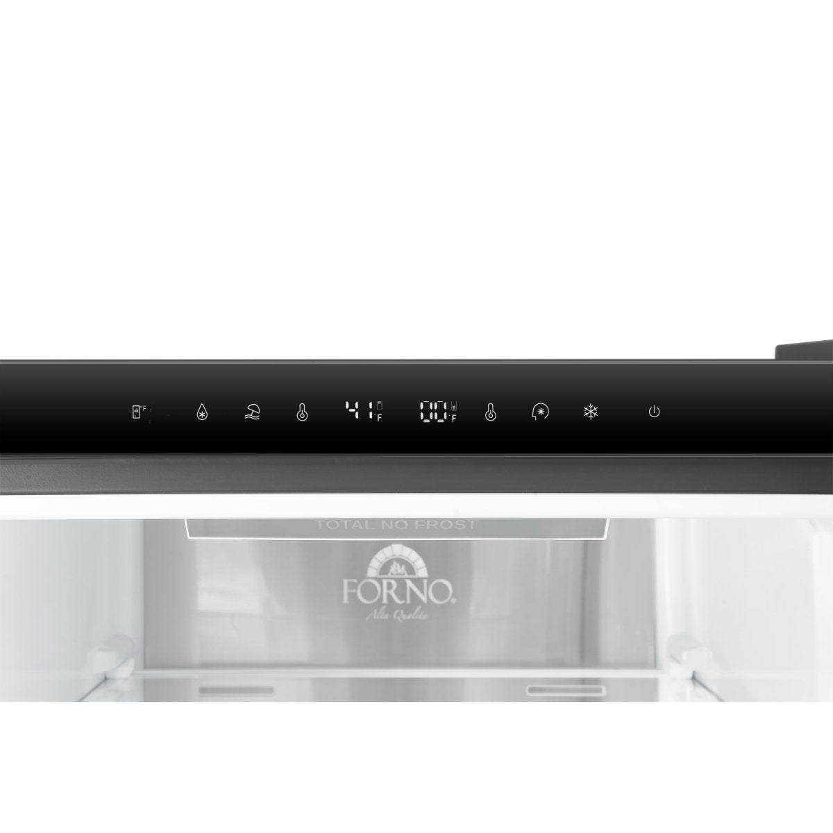 Custodia 24" Bottom Freezer, 10.3 cf., Right Swing, Total No frost, Stainless Steel handles - BonPrix Électroménagers