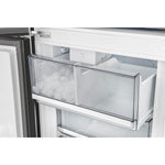 Custodia 48" Bottom Freezer combo, 20.6 cf., Ice Maker, Total No frost, Black, Antique Brass handles - BonPrix Électroménagers