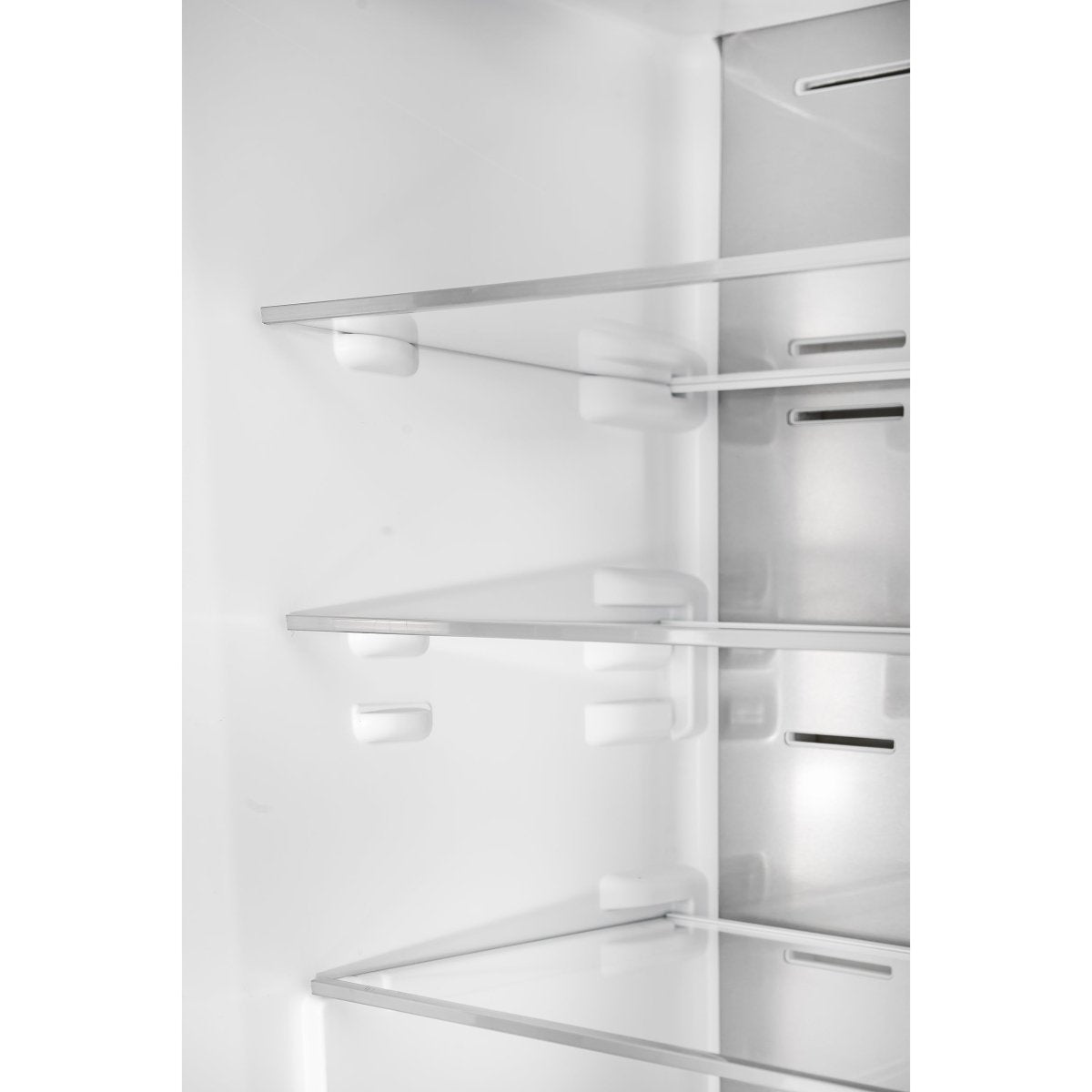 Custodia 48" Bottom Freezer combo, 20.6 cf., Ice Maker, Total No frost, Black, Antique Brass handles - BonPrix Électroménagers