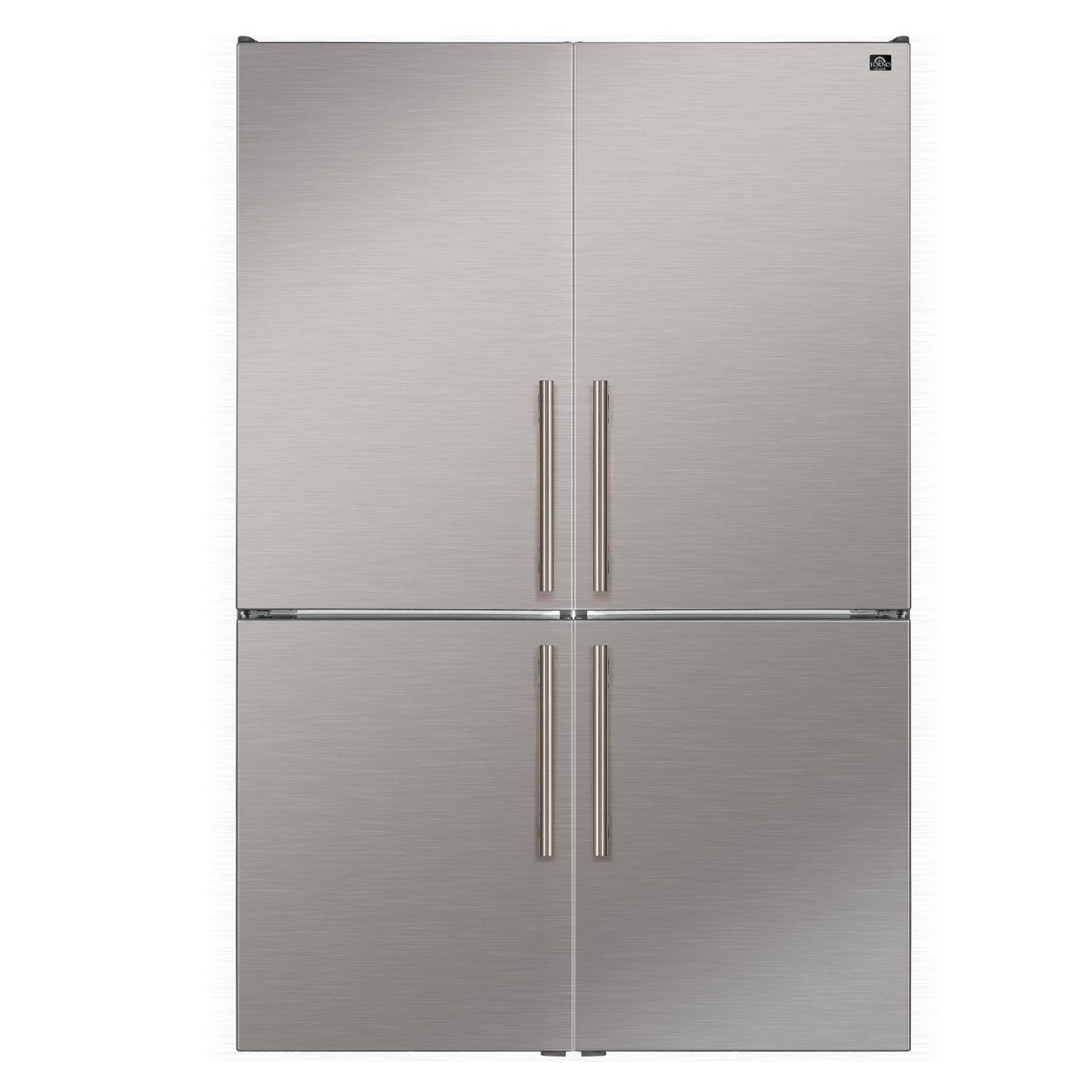 Custodia 48" Bottom Freezer combo, 20.6 cf., Ice Maker, Total No frost, Stainless Steel handles - BonPrix Électroménagers