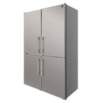 Custodia 48" Bottom Freezer combo, 20.6 cf., Ice Maker, Total No frost, Stainless Steel handles - BonPrix Électroménagers