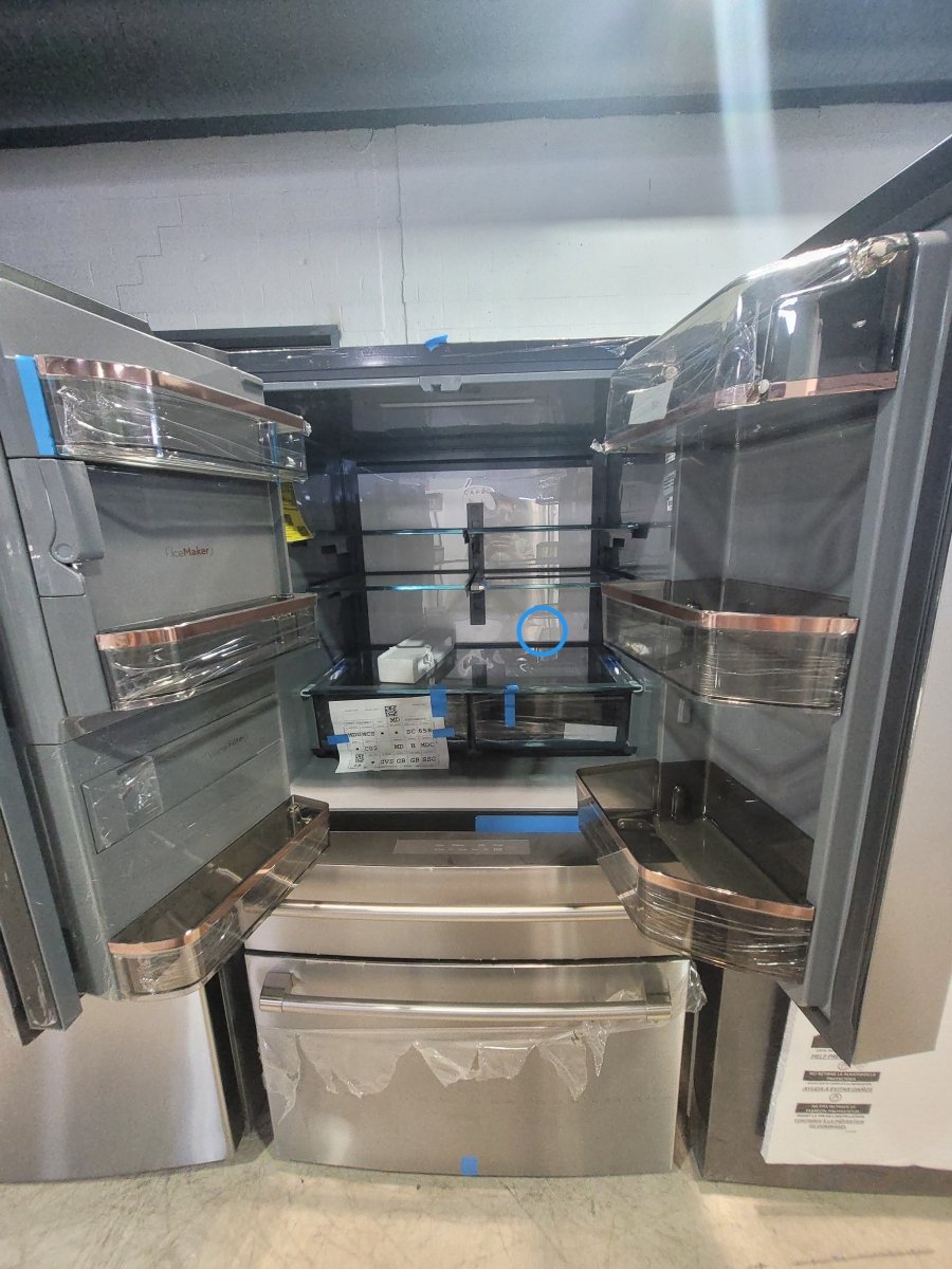 CVE28DP2NS1 - REFRIGERATORS - Café - French 4 - Door - Stainless Steel - Open Box - BonPrix Électroménagers