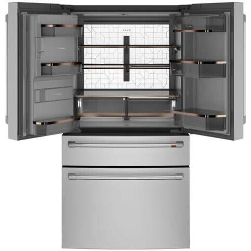 CVE28DP2NS1 - REFRIGERATORS - Café - French 4 - Door - Stainless Steel - Open Box - BonPrix Électroménagers