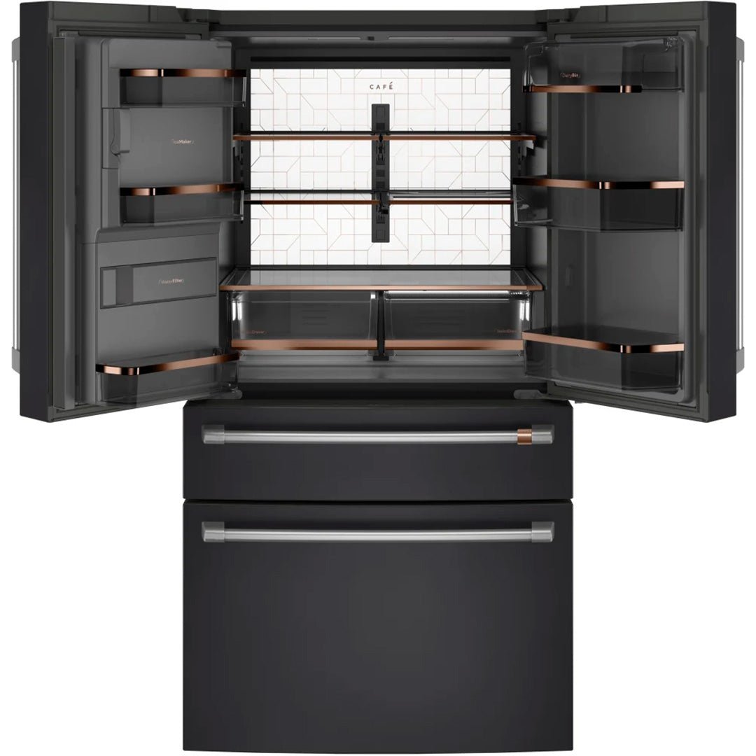 CVE28DP3ND1 - REFRIGERATORS - Café - French 4 - Door - Black - Open Box - BonPrix Électroménagers
