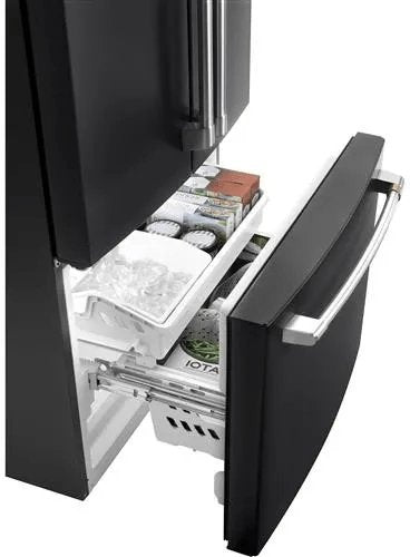 CWE19SP3ND1 - REFRIGERATORS - Café - French 3 - Door - Black - Open Box - BonPrix Électroménagers