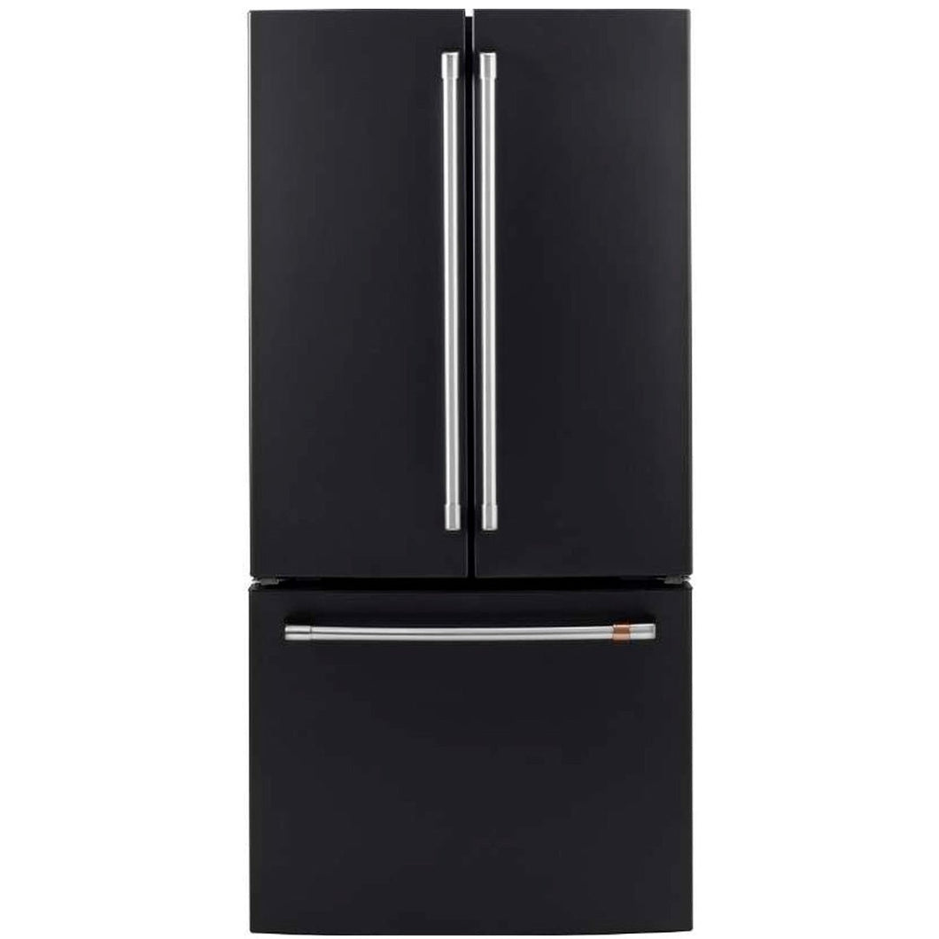 CWE19SP3ND1 - REFRIGERATORS - Café - French 3 - Door - Black - Open Box - BonPrix Électroménagers