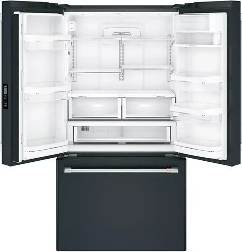 CWE19SP3ND1 - REFRIGERATORS - Café - French 3 - Door - Black - Open Box - BonPrix Électroménagers