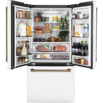 CWE19SP4NW2 - REFRIGERATORS - Café - French 3 - Door - White - Open Box - BonPrix Électroménagers