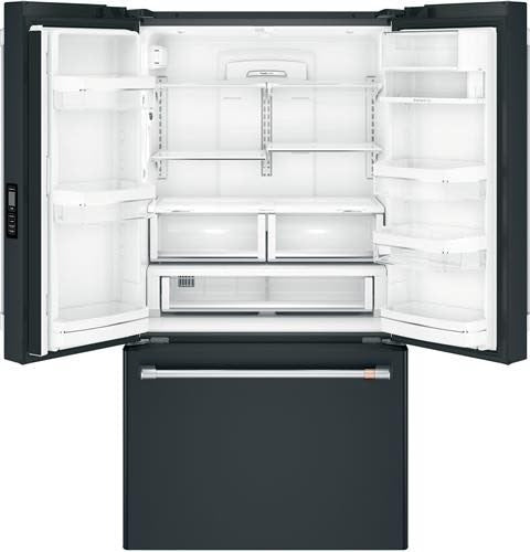 CWE23SP3MD1 - REFRIGERATORS - Café - French 3 - Door - Matte Black - Open Box - BonPrix Électroménagers