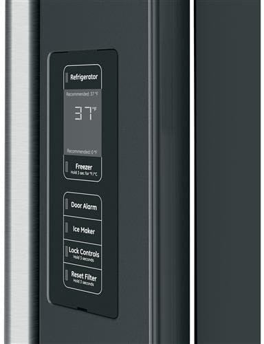 CWE23SP3MD1 - REFRIGERATORS - Café - French 3 - Door - Matte Black - Open Box - BonPrix Électroménagers