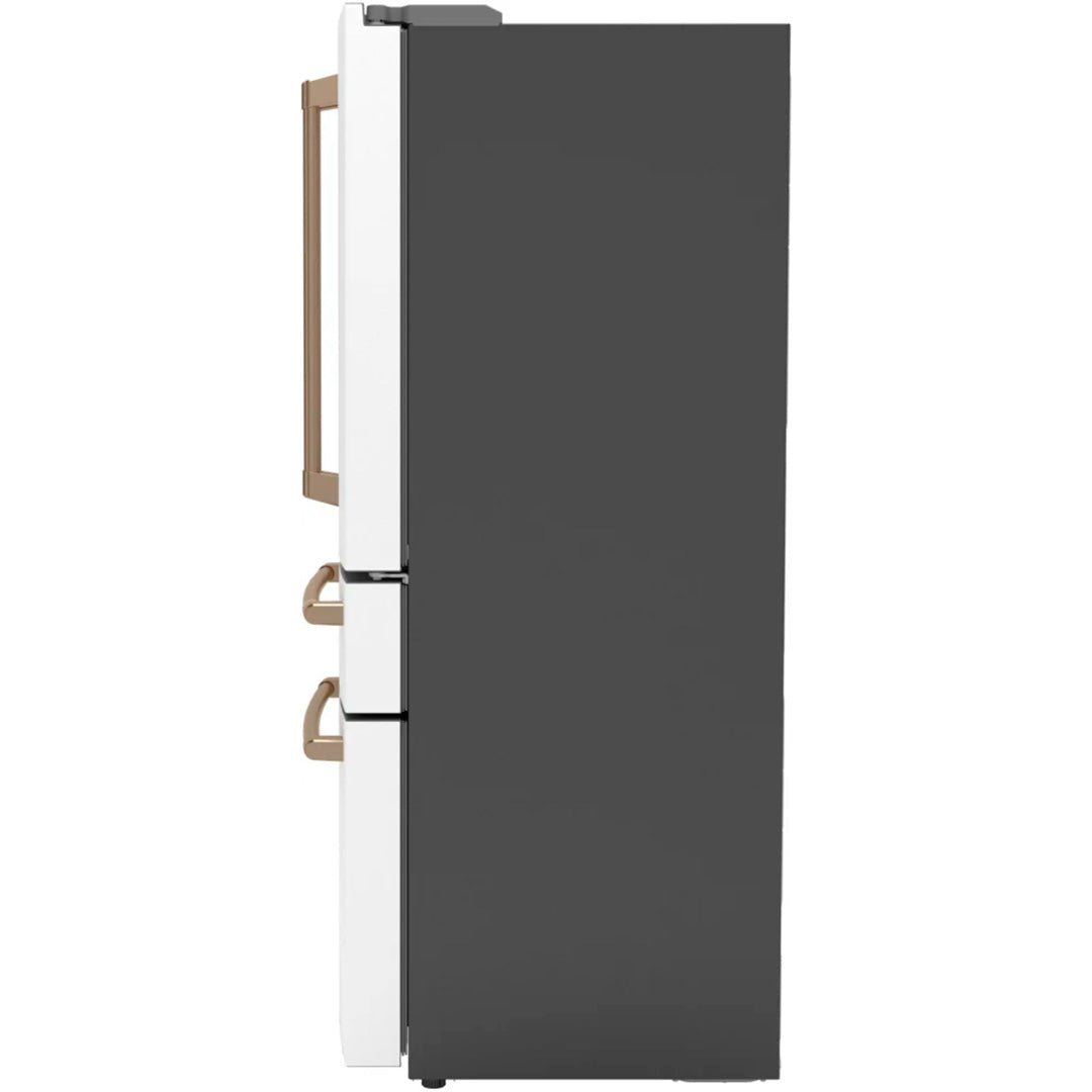 CXE22DP4PW2 - REFRIGERATORS - Café - French 4 - Door - White - Open Box - BonPrix Électroménagers