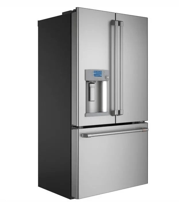 CYE22TP2MS1 - REFRIGERATORS - Café - French 3 - Door - Stainless Steel - Open Box - BonPrix Électroménagers