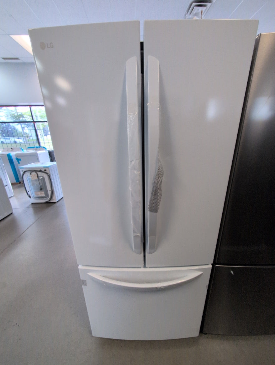 LRFNS2200W - RÉFRIGÉRATEURS - LG - Trois portes avec porte à deux battants - Blanc - Boîte Ouverte