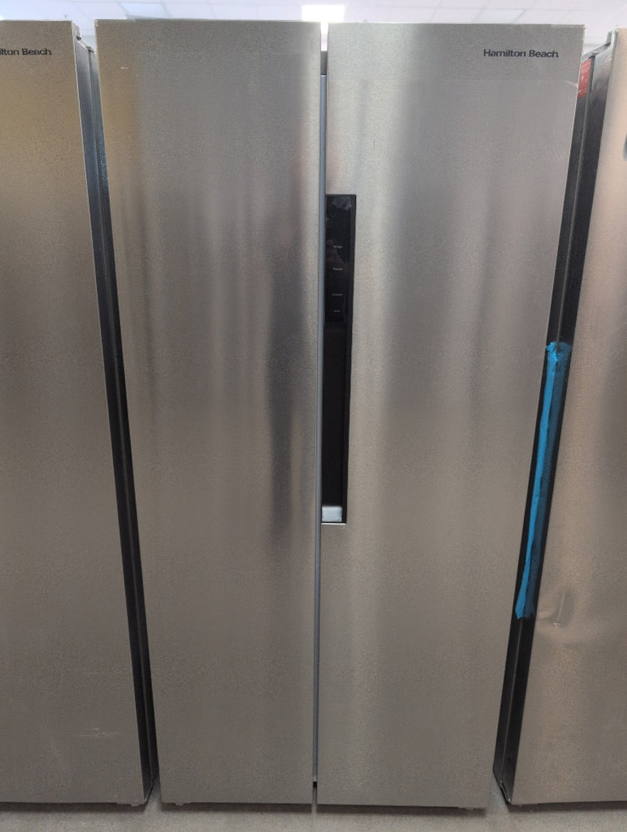 HBF-1558 - REFRIGERATORS - Hamilton Beach - Side by Side - Stainless Steel - Open Box