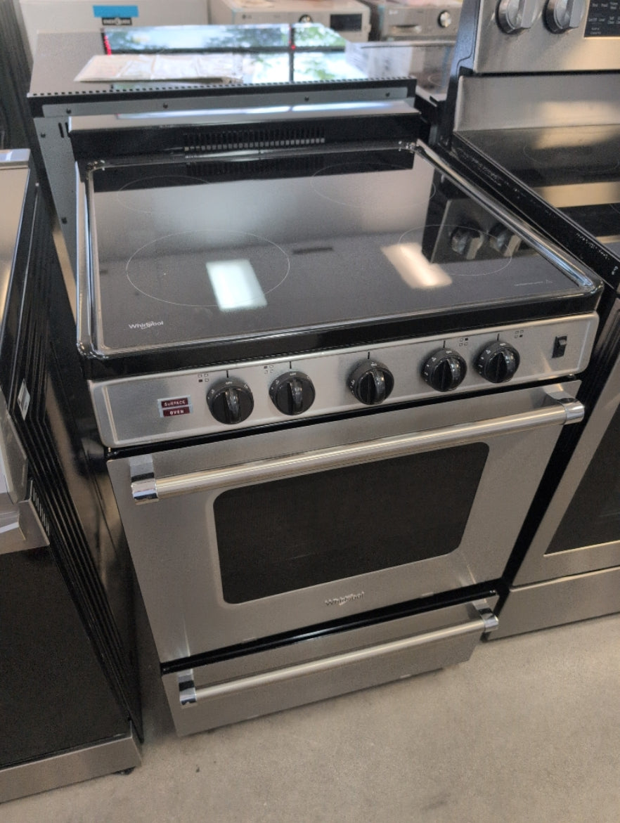 YWFE50M4HS - CUISINIÈRES - Whirlpool - Électrique - Acier inoxydable - Boîte Ouverte