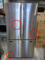 SRFB27S3 - REFRIGERATORS - LG - French 3-Door - Stainless Steel - Open Box - BonPrix Électroménagers