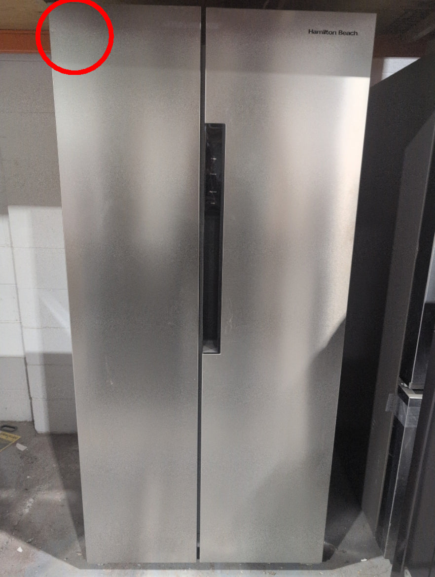 HBF-1558 - REFRIGERATORS - Hamilton Beach - Side by Side - Stainless Steel - Open Box