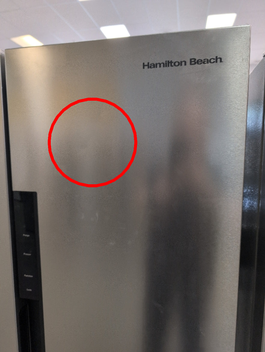 HBF-1558 - REFRIGERATORS - Hamilton Beach - Side by Side - Stainless Steel - Open Box