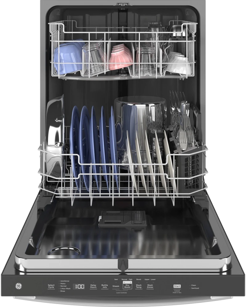 GDT635HSRSS - DISHWASHERS - GE - Top Controls - Stainless Steel - Open Box - DISHWASHERS - BonPrix Électroménagers
